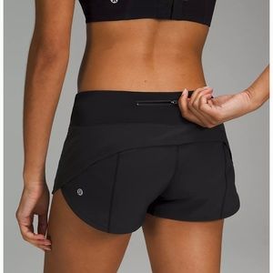 Lululemon speed up short 2.5” in black
